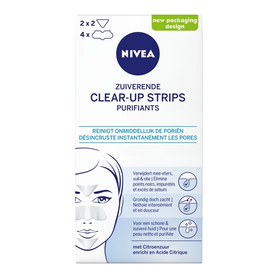 NIVEA ZUIVERENDE CLEARUP STRIPS 6ST